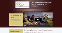 Desktop Screenshot of integratedplanningsolutions.net
